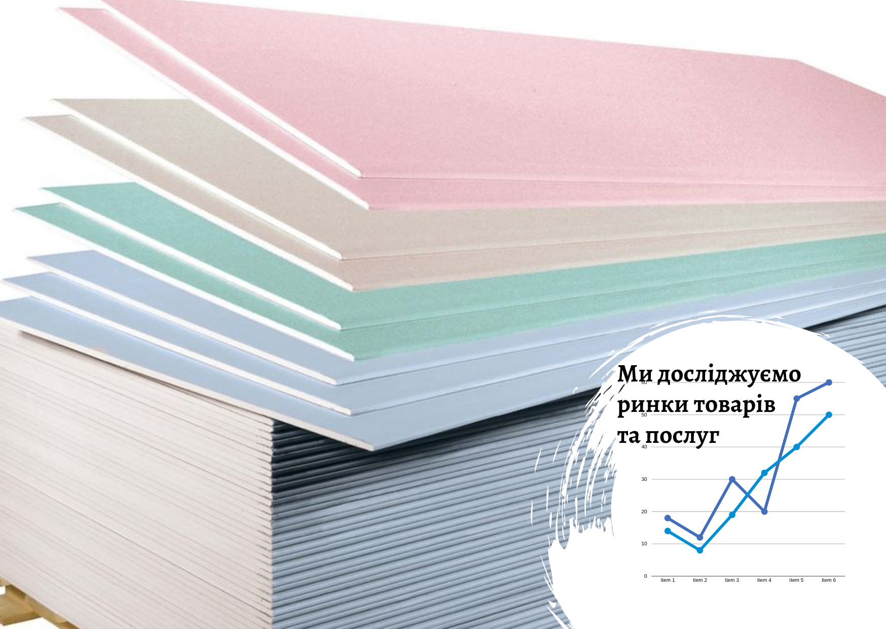 Рынок гипсокартона в ЕС: прогноз среднегодового роста 7,1% до 2033 года